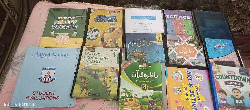 allied School 4 class complete books set 0