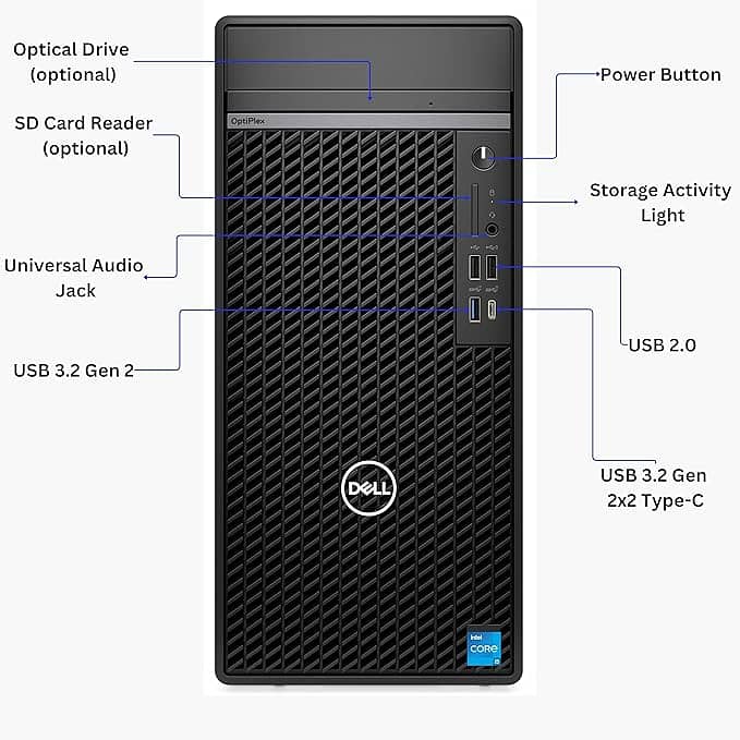 Dell Optiplex 7010 7000 5060 Tower i7 12th i9 10th i7 8th 7Th 6th GEN 3