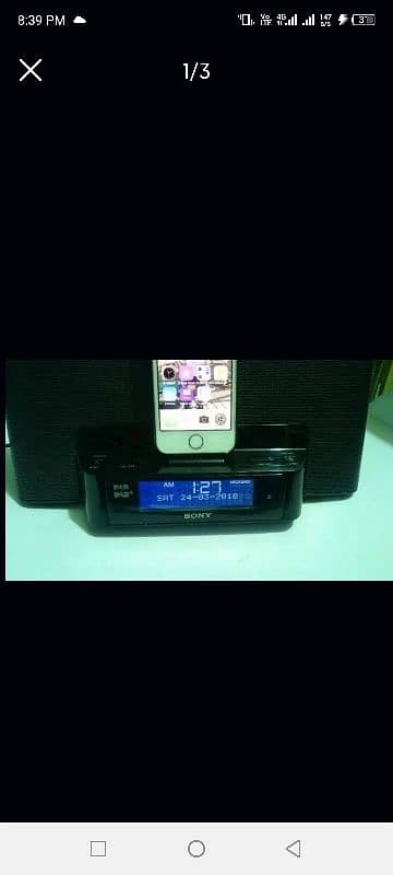 Sony DS16iP Speaker Dock for iPhone /iPod 1