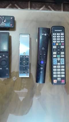 samsung. lg. tv remote