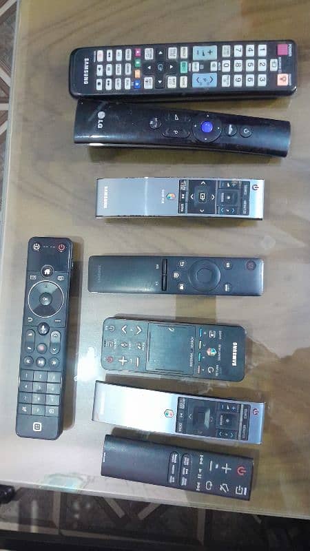 samsung. lg. tv remote 2