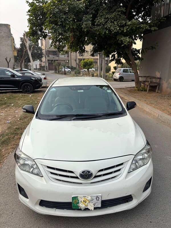 Toyota Corolla XLI 2012 total <> 2