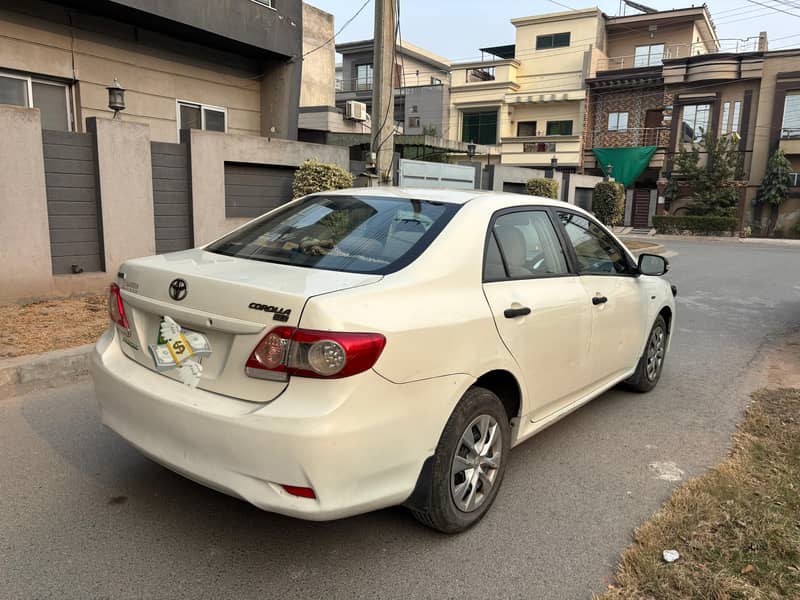 Toyota Corolla XLI 2012 total <> 5