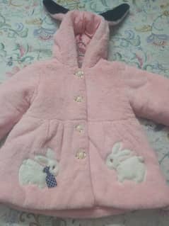 Rabbit Wool Dress Girl 2-3 Years