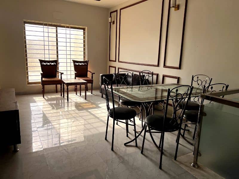 Furnished villa available for rent in bahria town Karachi. 1