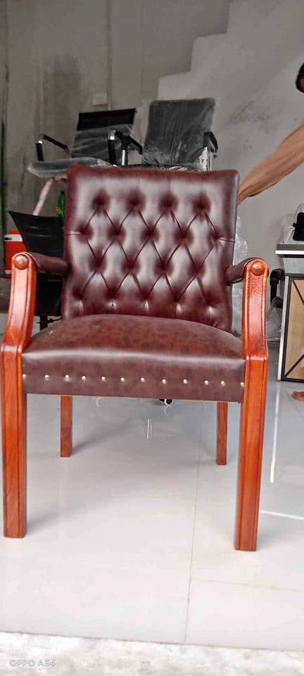 Visitor Chairs|Wooden Chairs| Office Chairs| Client Sitting Chairs 6