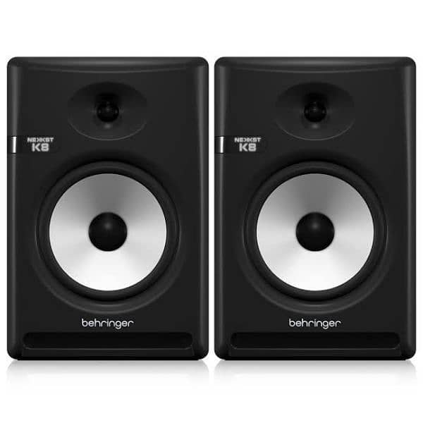 Behringer NEKKST K8 8" Powered Studio Monitors Pair 1