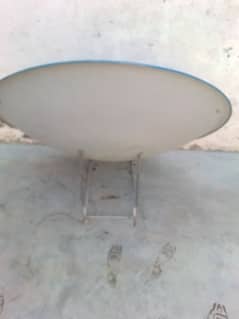 HD reciver 2 lnbs or 4 feet dish k sath for sale