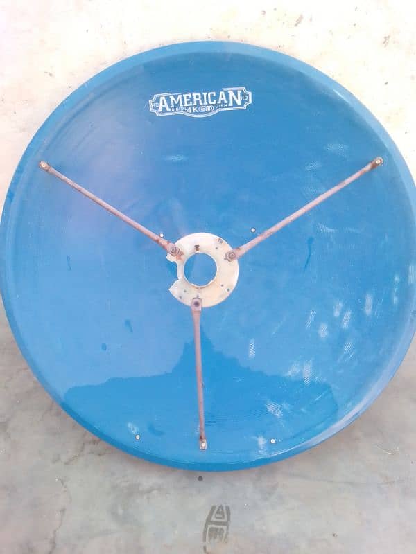 HD reciver 2 lnbs or 4 feet dish k sath for sale 1