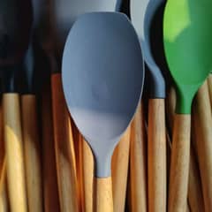 Different shapes nonstick spoons