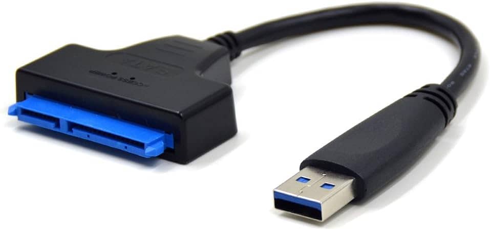 USB 3.0 To SATA Cable Adapter Dual USB Sata Cable 19