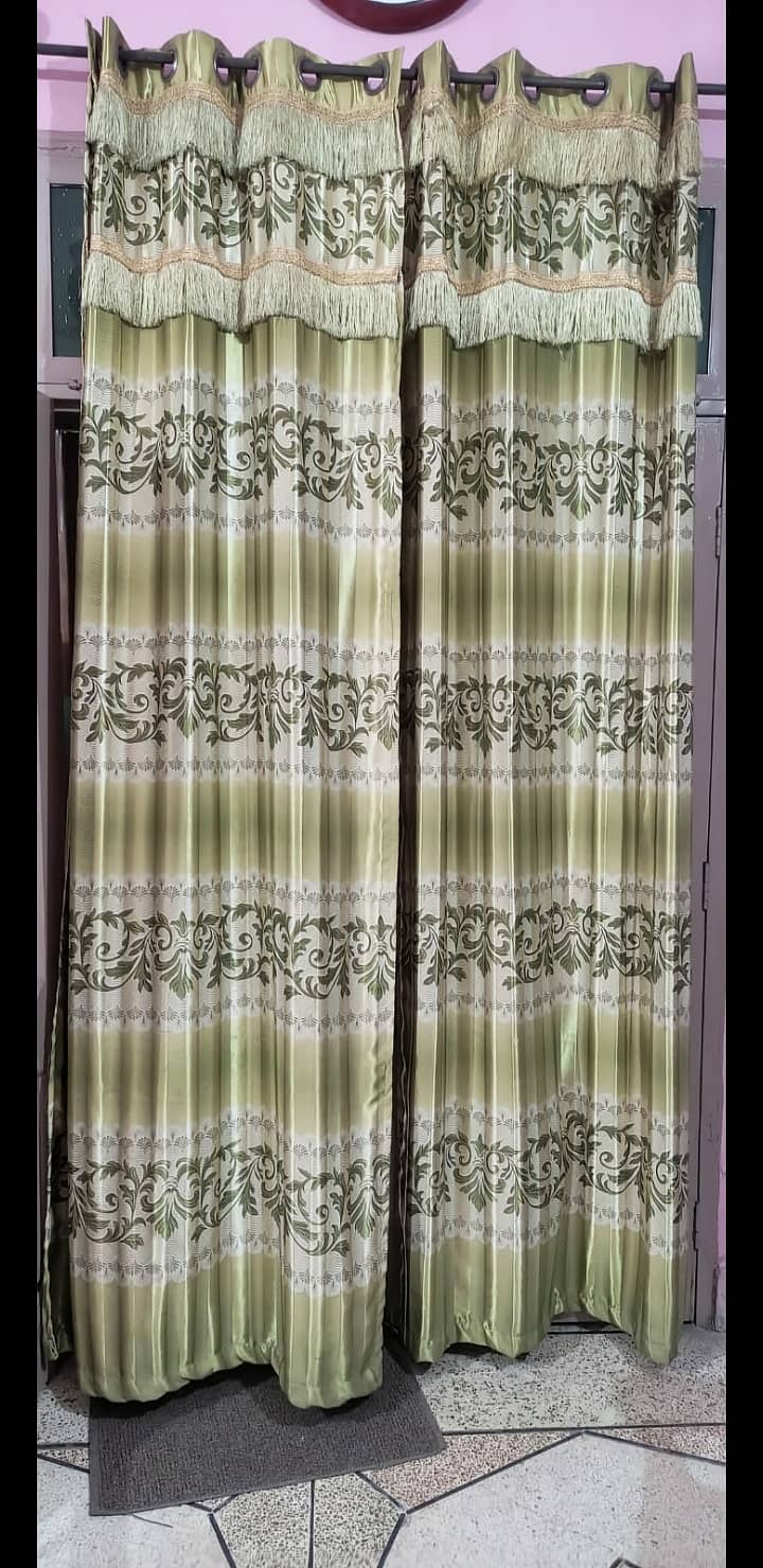 6 curtain silk shine 0