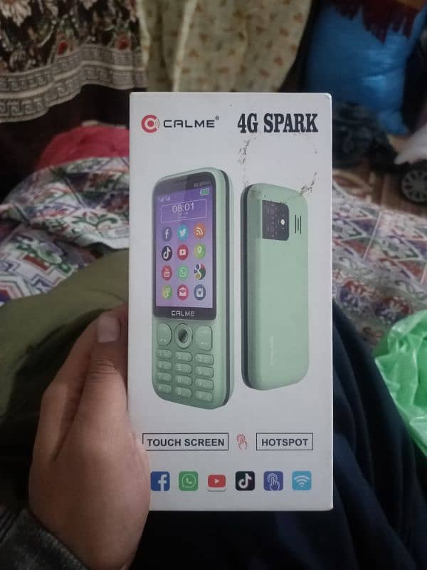 calme 4g spark 2/16 gb 6000 mAh battery 3