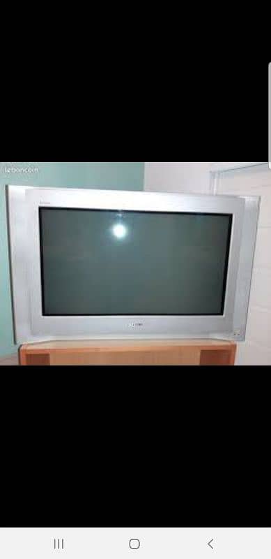 sony flatron tv used in good condition for sale 0