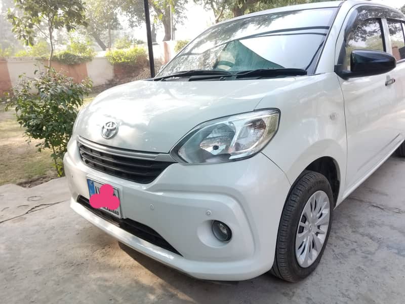 Toyota Passo 2019 in pearl white colour. 0