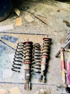 Coilovers + low rings For Civic EK 1996 to 2001