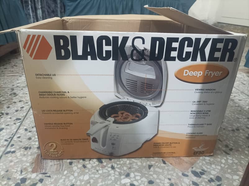 Black and decker Deep fryer 3