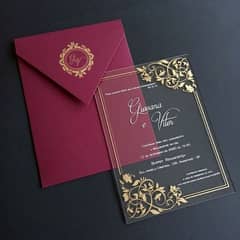 Customized Premium Wedding Cards in Vibrant and Decent Designs