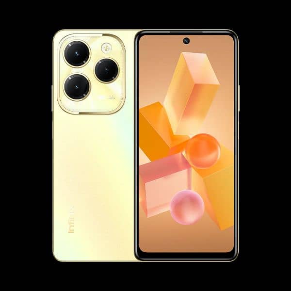 infinix hot 40 128 gb golden colour 0