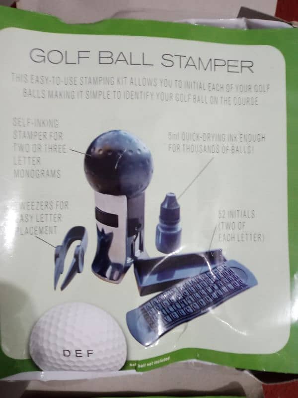 golf ball stamp 1