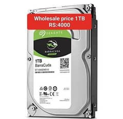 1 TB HARD DISK WHOLESALE PRICE