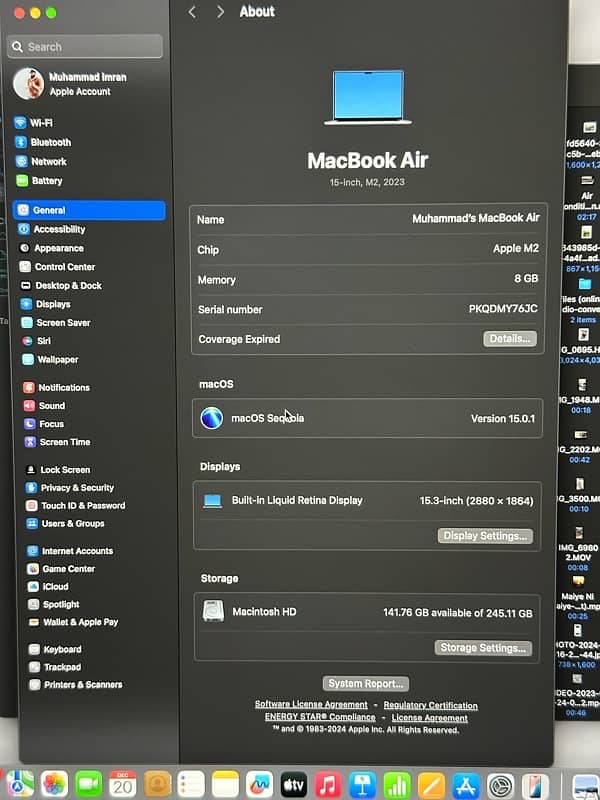 Macbook air M2 3