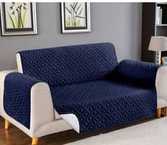 quilted sofa cover