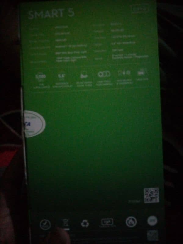 infinix Smart 5 hy Comelete saman box k sath h. . 1