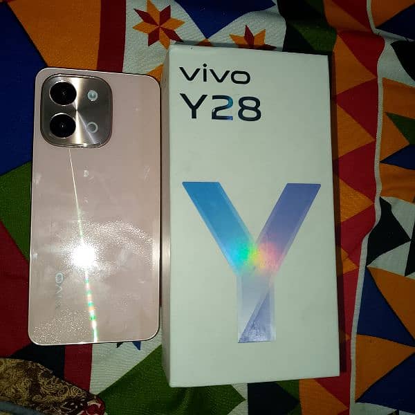 vivo y 28 2month used good condition 10/10 0