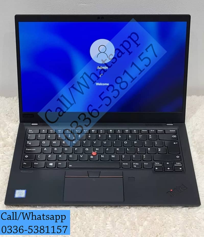 Lenovo Laptop Core i5 8th Gen Lenovo Thinkpad X1 Carbon Quad Core 2