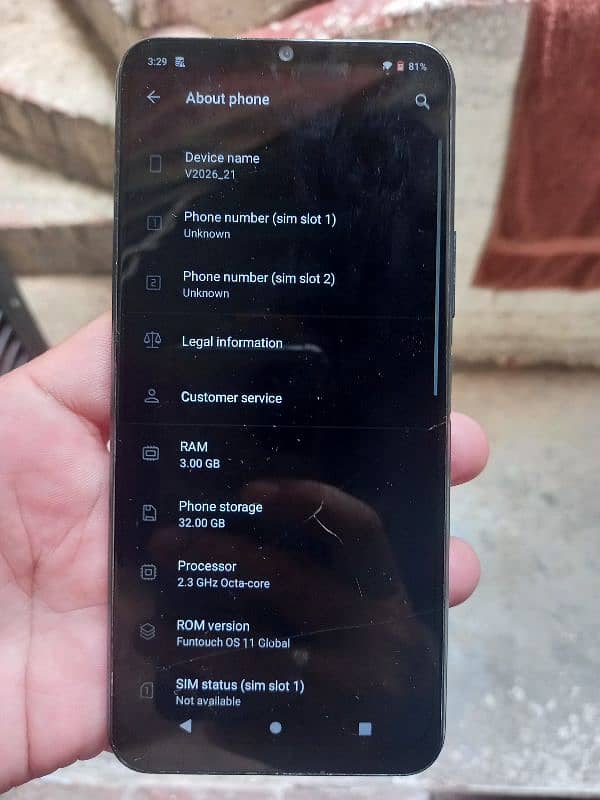 Vivo Y 21 Non PTA Arjant Sail 1