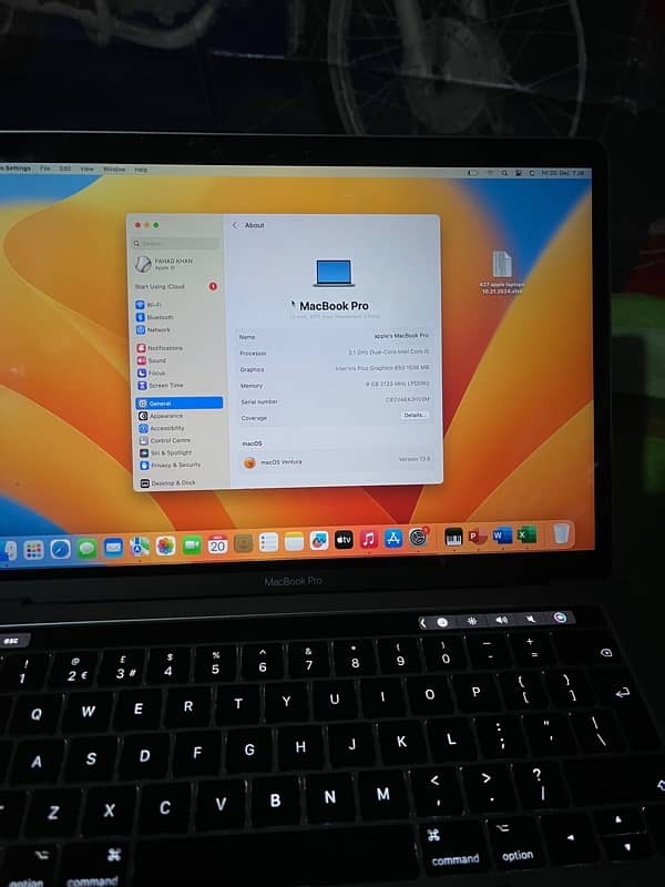 MacBook Pro 2017 13 inch 6