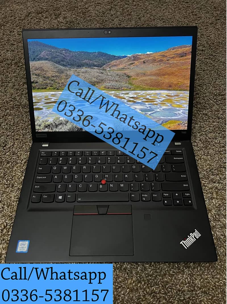 A+ Lenovo Thinkpad T490 IPS Laptop Touch Laptop 1080p Core i7 Laptop 2