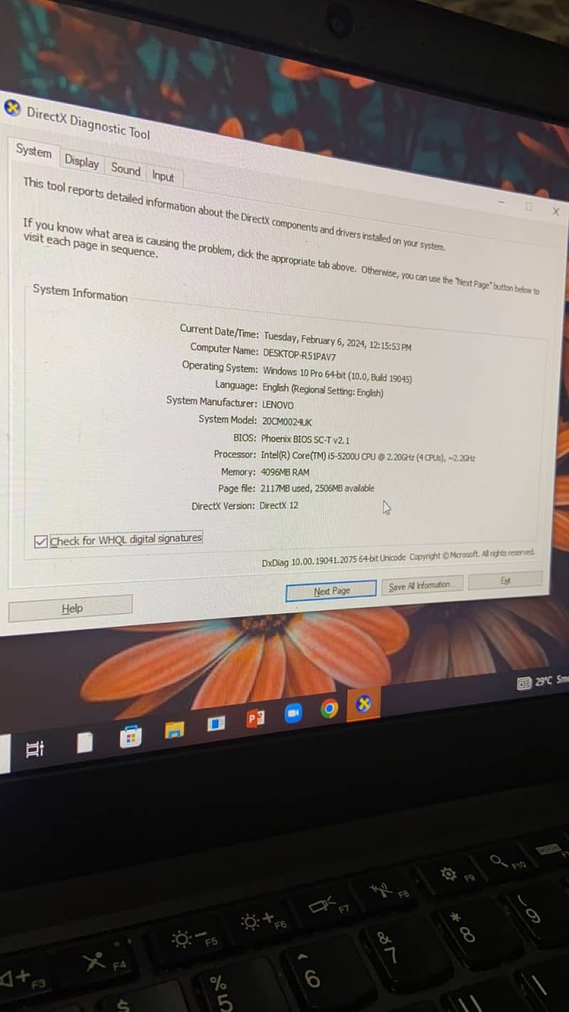 lenovo thinkpad i5 5 gen 5