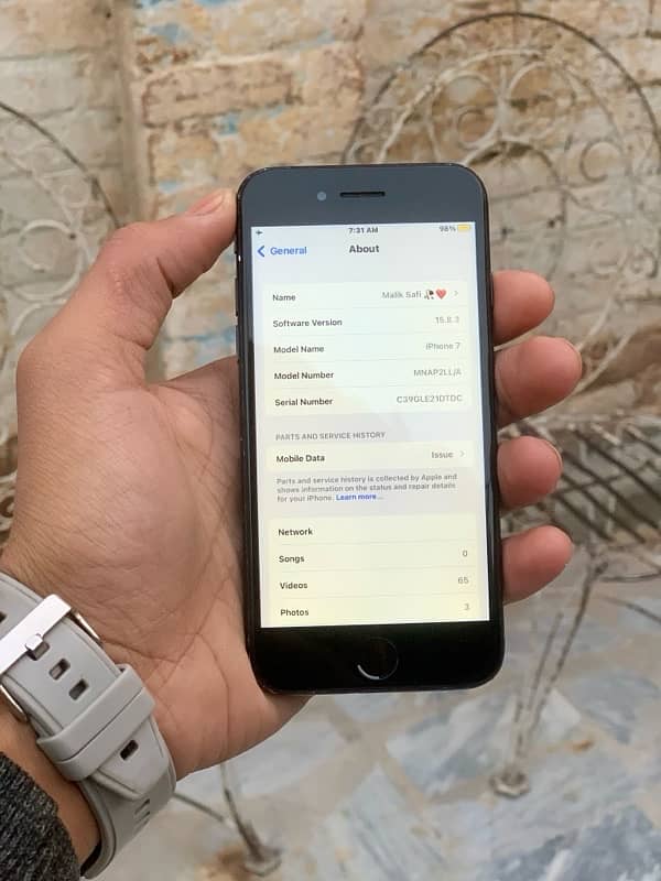 iPhone 7 128gb Block all ok exchange posible 03169109320 7