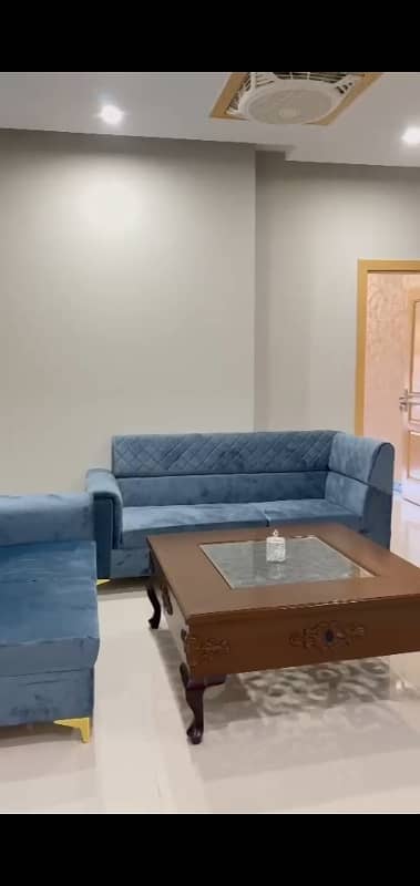 2 Bed Furnished Apartment Available For Rent In Faisal Town F-18 Islamabad. 1