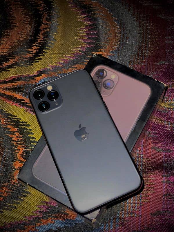 iphone 11 pro Non ptA Factory unlock with box 10by 10 1