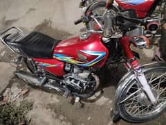 Honda 125 , 18 model all punjab number , original condition