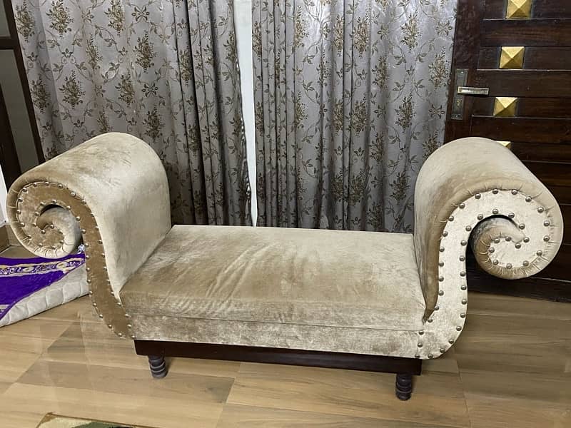 Copper sethi sofa 2 seater 0