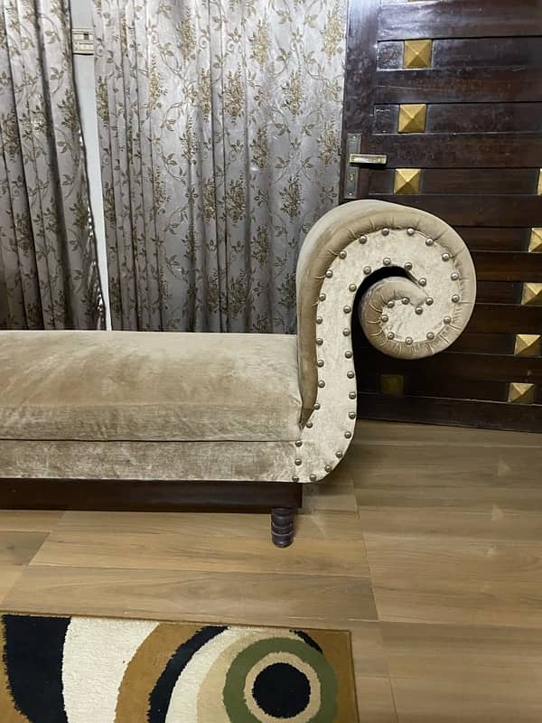 Copper sethi sofa 2 seater 3