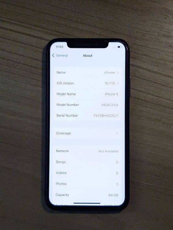 iPhone X - 64 GB - PTA Approved 2