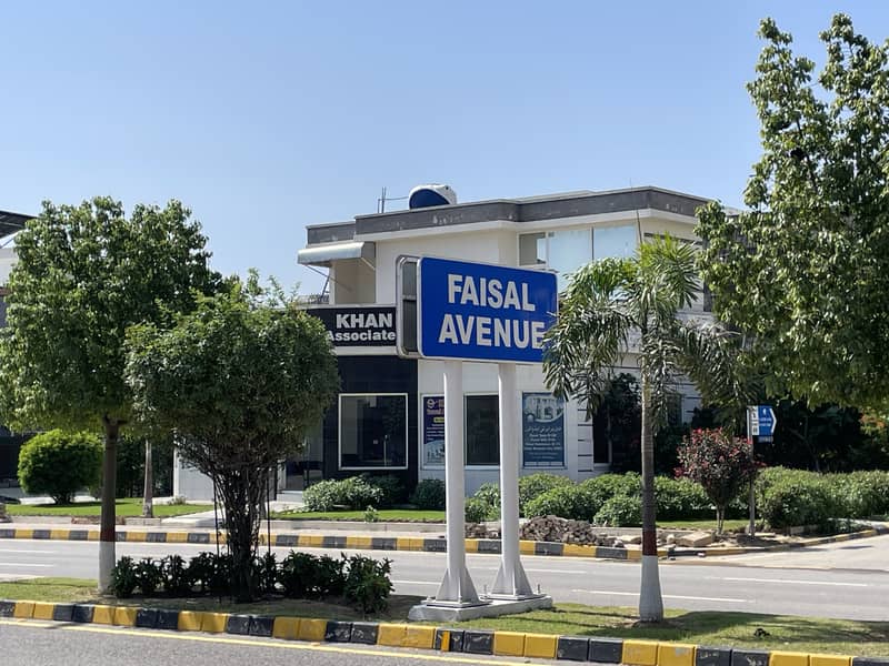 1 Kanal Residential Plot With Extra Land Available For Sale In Faisal Town F-18 Islamabad 13