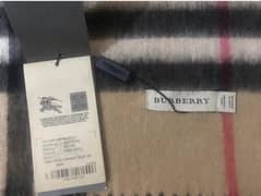 Giant Burberry Icon Cashmere Scarf