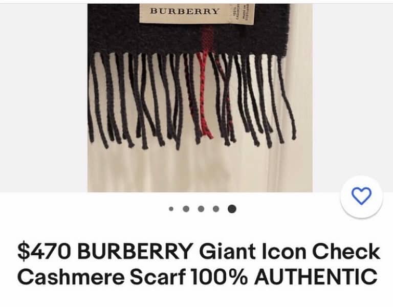 Giant Burberry Icon Cashmere Scarf 4