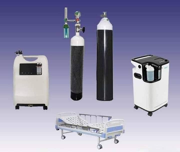 All medical equipment Services Oxygen Machine / Oxygen gas Cylendar 15