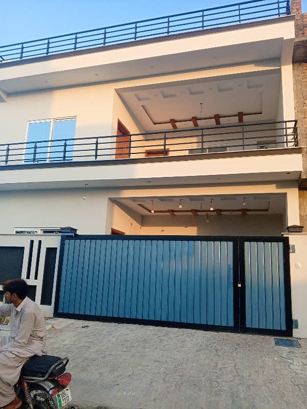 8 Marla Double Unit House Available. For Sale in Gulshan e Sehat E-18. In Block F Islamabad. 22