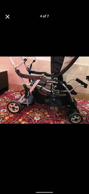 baby stroller full new Germany sa laya haa Big size ma haa 4