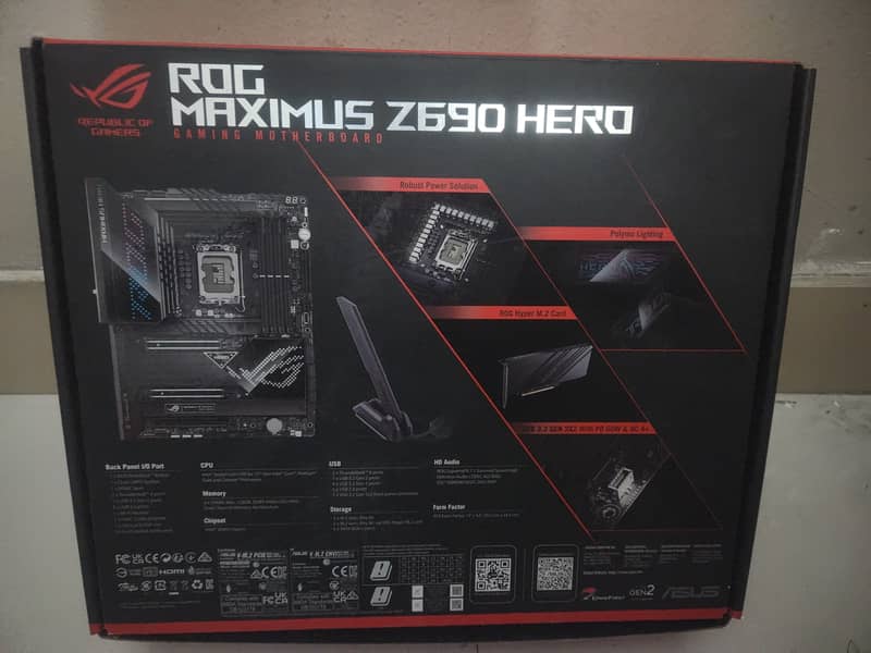 Intel® Core™ i9-12900K With ROG MAXIMUS Z690 HERO 1