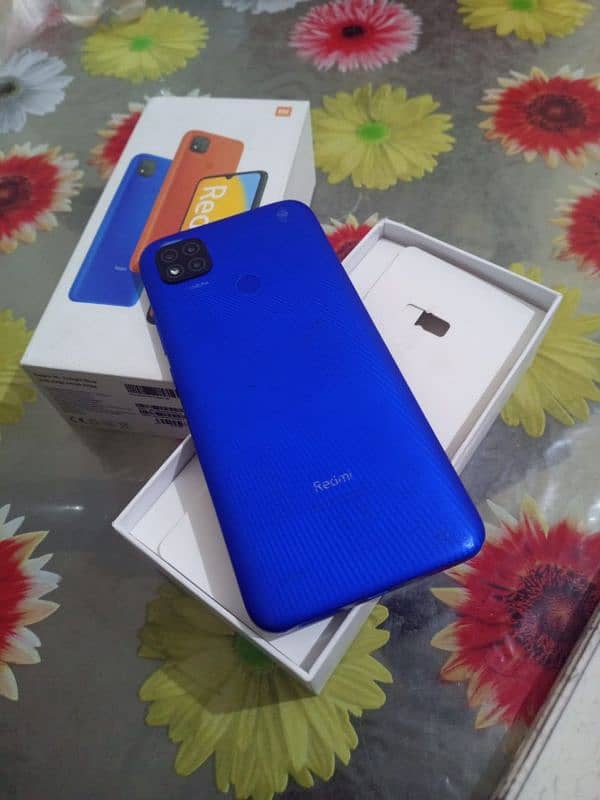 redmi 9c 3+1/64gb pta official approved with box 0