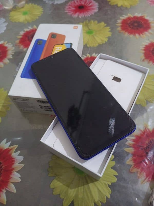 redmi 9c 3+1/64gb pta official approved with box 1